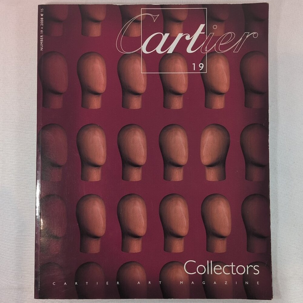 Cartier 2008 Art Magazine Collectors No.19 English French Red
